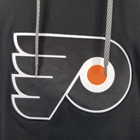Adidas Philadelphia Flyers Women's S Black Crewdie Pullover Hoodie Filly NHL NEW - Picture 3 of 16